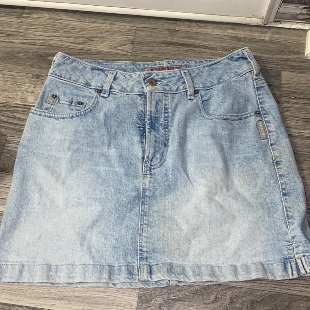 Denim skirts